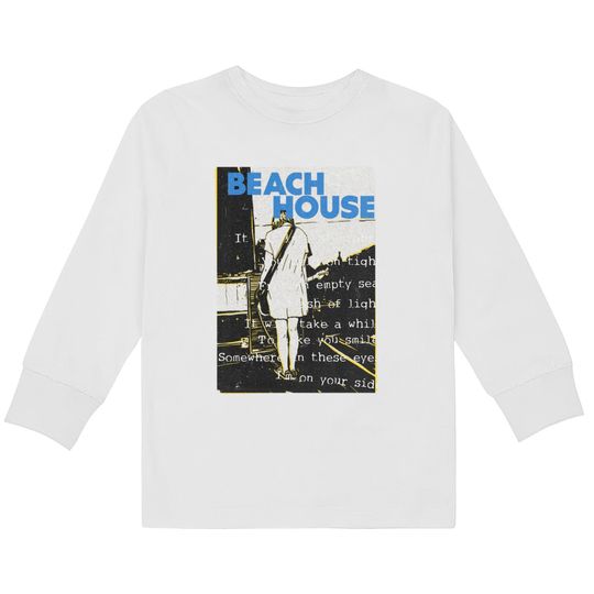 Discover space song // fanart - Beach House -  Kids Long Sleeve T-Shirts
