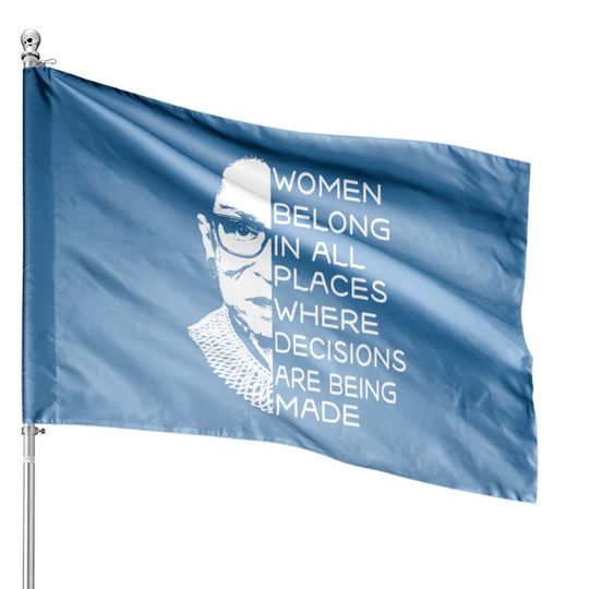 Discover Vintage Notorious RBG - Ruth Bader Ginsburg House Flags