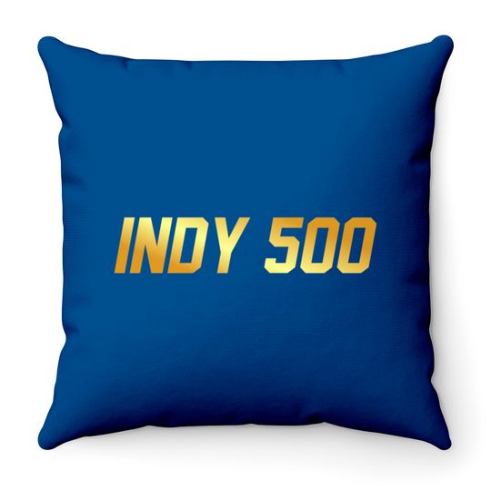 Discover Indy 500 Throw Pillows