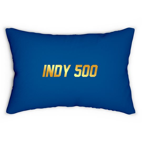 Discover Indy 500 Lumbar Pillows