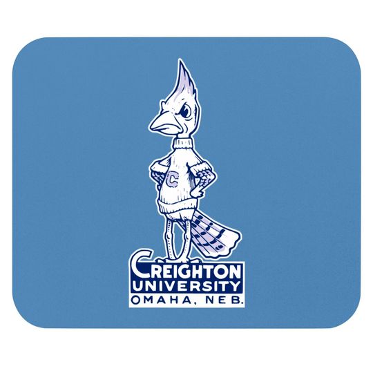 Discover Restored Bluejays Design #1 - Creighton University - Mouse Pads