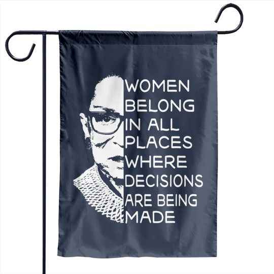 Discover Vintage Notorious RBG - Ruth Bader Ginsburg Garden Flags
