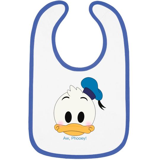 Discover Aw Phooey - Donald Duck - Bibs