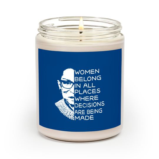 Discover Vintage Notorious RBG - Ruth Bader Ginsburg Scented Candles