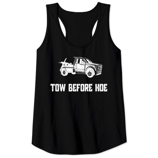 Discover Tow Truck Tank Tops