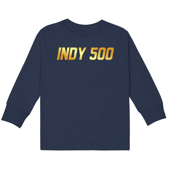 Discover Indy 500  Kids Long Sleeve T-Shirts