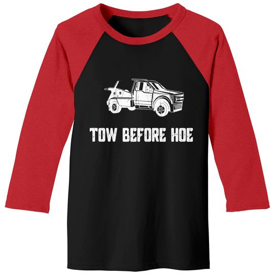 Discover Tow Truck Baseball Tees