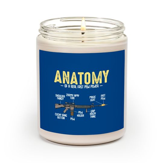 Discover Anatomy Of A Real Fast Pew Pewer Rifle Long-Barrel Scented Candles