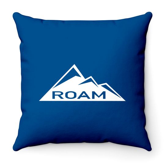 Discover Roam - Adventure - Throw Pillows