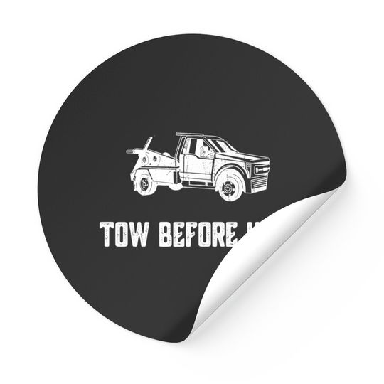 Discover Tow Truck Stickers