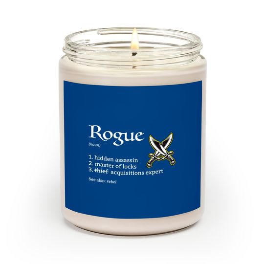 Discover Rogue Class Definition Dungeons and RPG Dragons Scented Candles