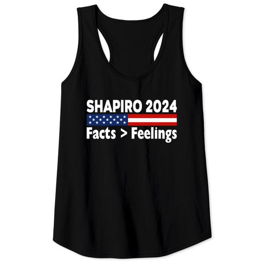 Discover Ben Shapiro 2024 Facts Feelings T shirt Tank Tops