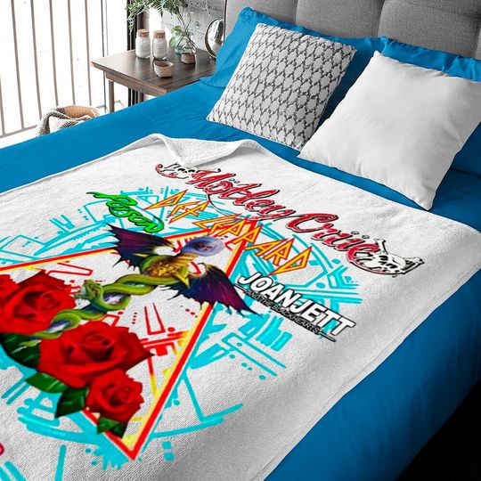 Discover The Stadium Tour 2022 Baby Blankets, Motley Crue Baby Blankets