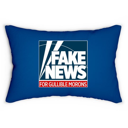 Discover Fake News For Morons - Fox News - Lumbar Pillows