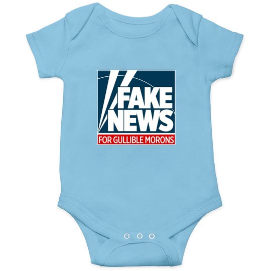 Discover Fake News For Morons - Fox News - Onesies