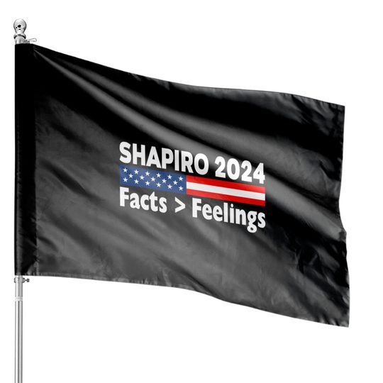 Discover Ben Shapiro 2024 Facts Feelings House Flag House Flags