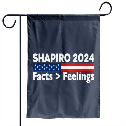 Discover Ben Shapiro 2024 Facts Feelings Garden Flag Garden Flags