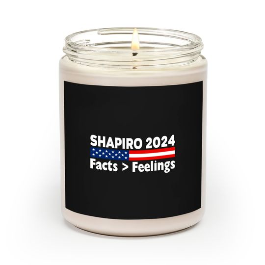 Discover Ben Shapiro 2024 Facts Feelings Scented Candle Scented Candles