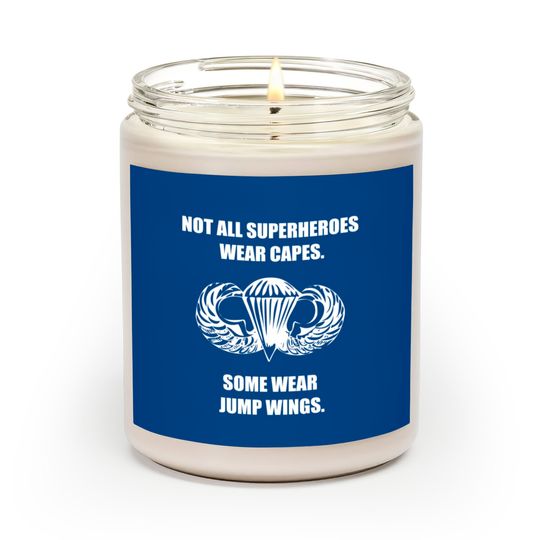 Discover Airborne Jump Wings Scented Candles