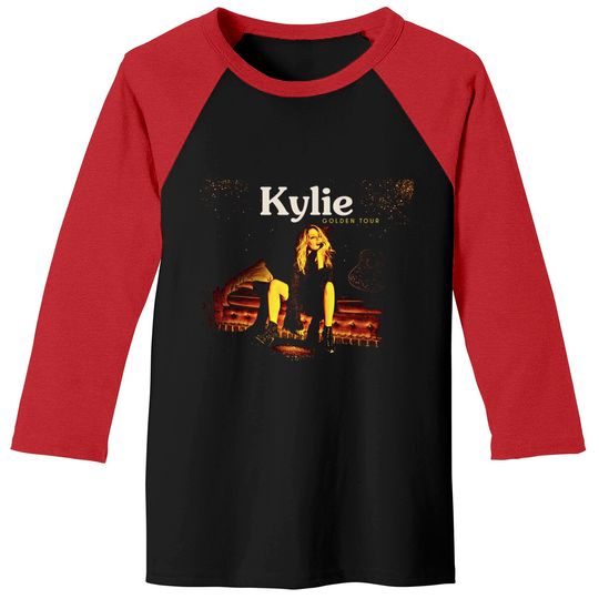 Discover Proud Kylie Golden Tour Fitted Scoop Baseball Tees