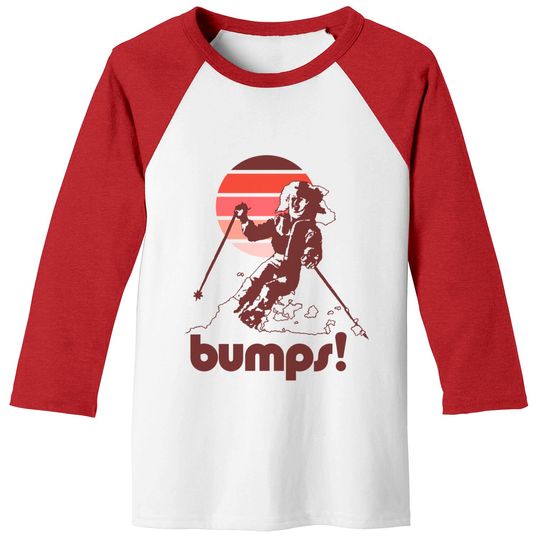 Discover Bumps! - Skiing - Baseball Tees