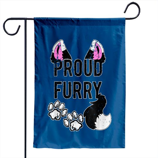 Discover Proud Furry  Furries Tail and Ears Cosplay Garden Flags