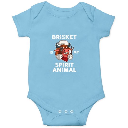 Discover Brisket Is My Spirit Animal Funny BBQ Gift Onesies