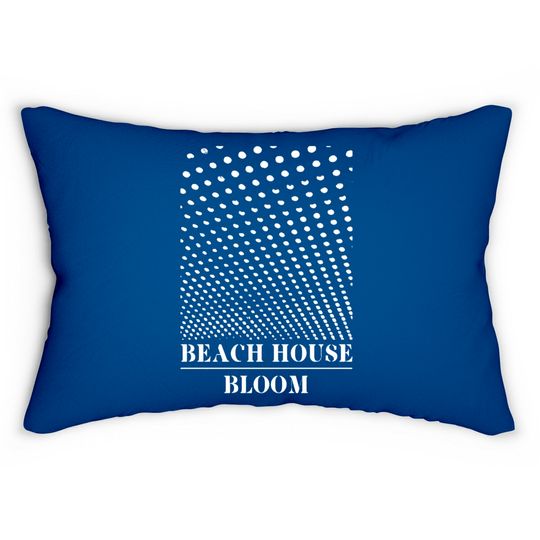 Discover beach house Lumbar Pillows