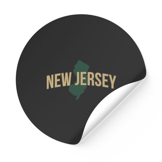 Discover New Jersey State - New Jersey State - Stickers