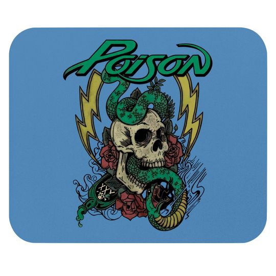 Discover Poison Colored Tattoo Smoke Mouse Pads