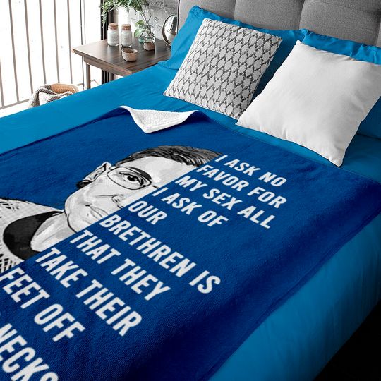 Discover Ruth Bader Ginsburg - I Dissent Ruth Bader Ginsburg Support - Baby Blankets
