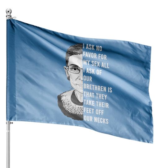 Discover Ruth Bader Ginsburg - I Dissent Ruth Bader Ginsburg Support - House Flags