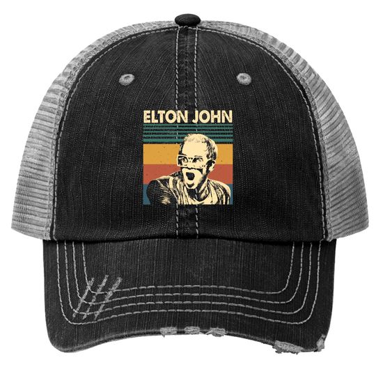 Discover Elton John Trucker Hats, Elton John Trucker Hat Idea