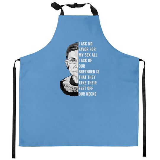Discover Ruth Bader Ginsburg - I Dissent Ruth Bader Ginsburg Support - Kitchen Aprons