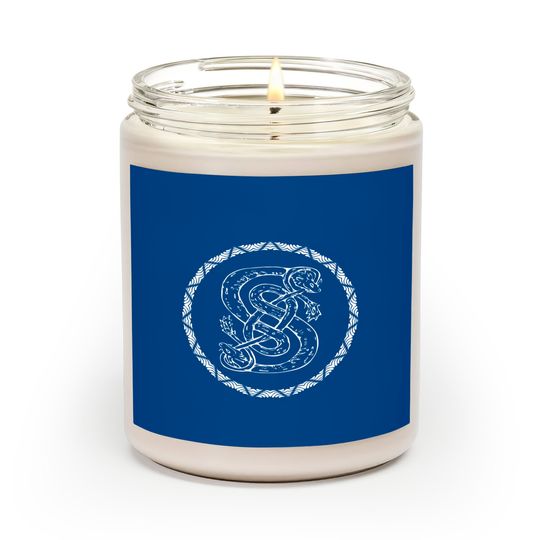 Discover Norse God Loki Snake Symbol Scented Candles