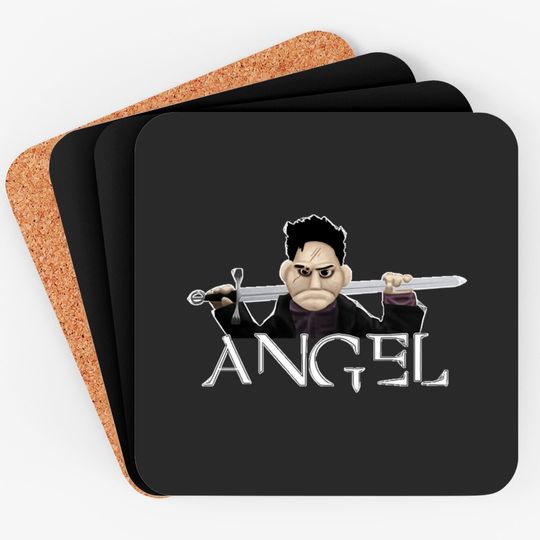 Discover Angel - Smile Time Puppet - Buffy The Vampire Slayer - Coasters