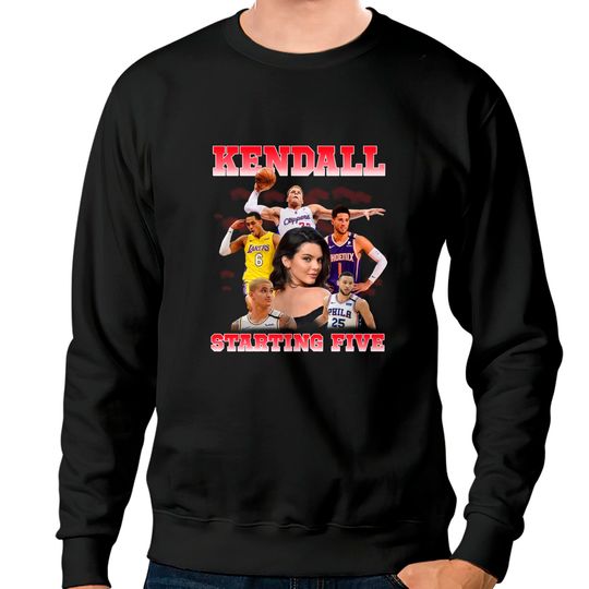 Discover Kendall Jenner Starting Five Sweatshirts