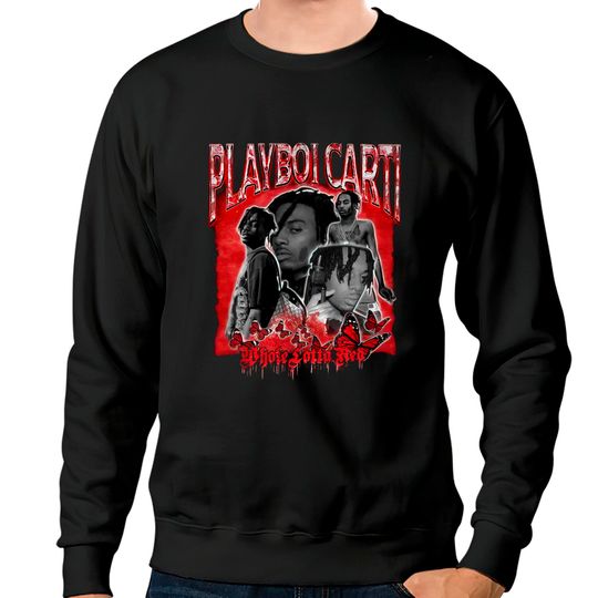 Discover Playboi Carti Rapper Sweatshirts