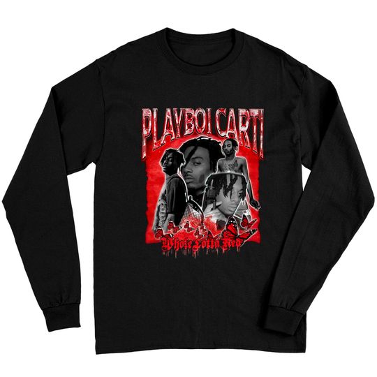 Discover Playboi Carti Rapper Long Sleeves