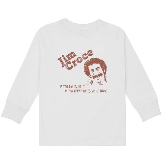 Discover Jim Croce Unisex  Kids Long Sleeve T-Shirts