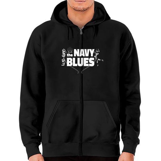 Discover We Are The Navy Blues - Carlton Blues - Zip Hoodies