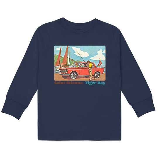 Discover Saint Etienne --- Original Retro Style Fan Art Design - St Etienne -  Kids Long Sleeve T-Shirts