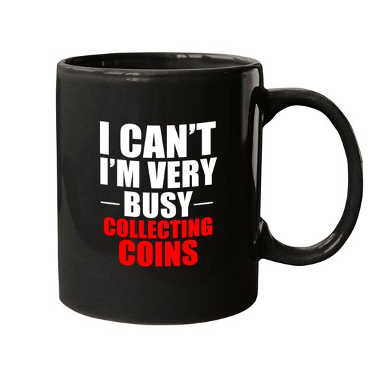 Discover Coin Collector Collecting Gift Mugs