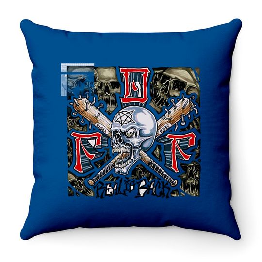 Discover Fury Of Hardcore Five Real Is Back - Hardcore Punk - Throw Pillows
