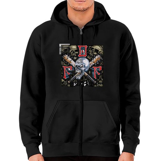 Discover Fury Of Hardcore Five Real Is Back - Hardcore Punk - Zip Hoodies