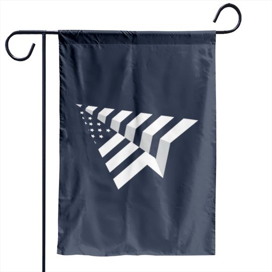 Discover Paper Plane Usa Paper Airplane Garden Flags
