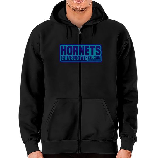 Discover Charlotte Hornets 02 - Charlotte Hornets - Zip Hoodies