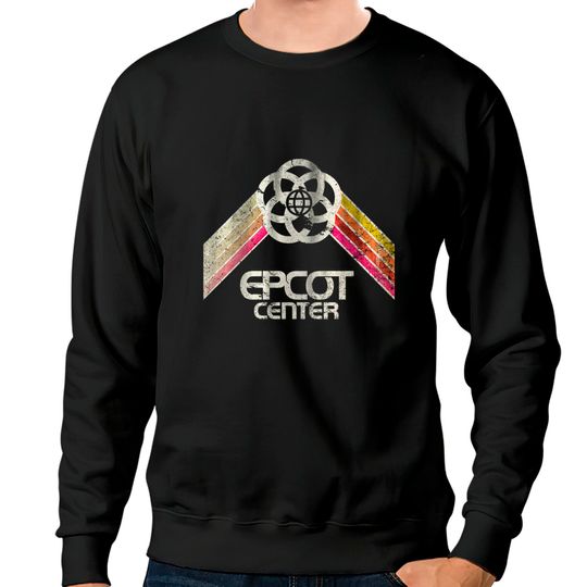 Discover EPCOT Center Vintage Logo - Epcot Center - Sweatshirts