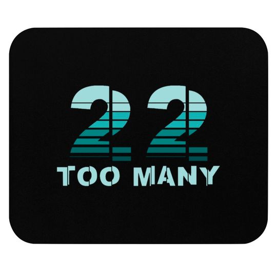 Discover PTSD Awareness Month - 22 Too Many Military Vetera Mouse Pads