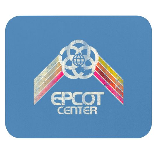 Discover EPCOT Center Vintage Logo - Epcot Center - Mouse Pads